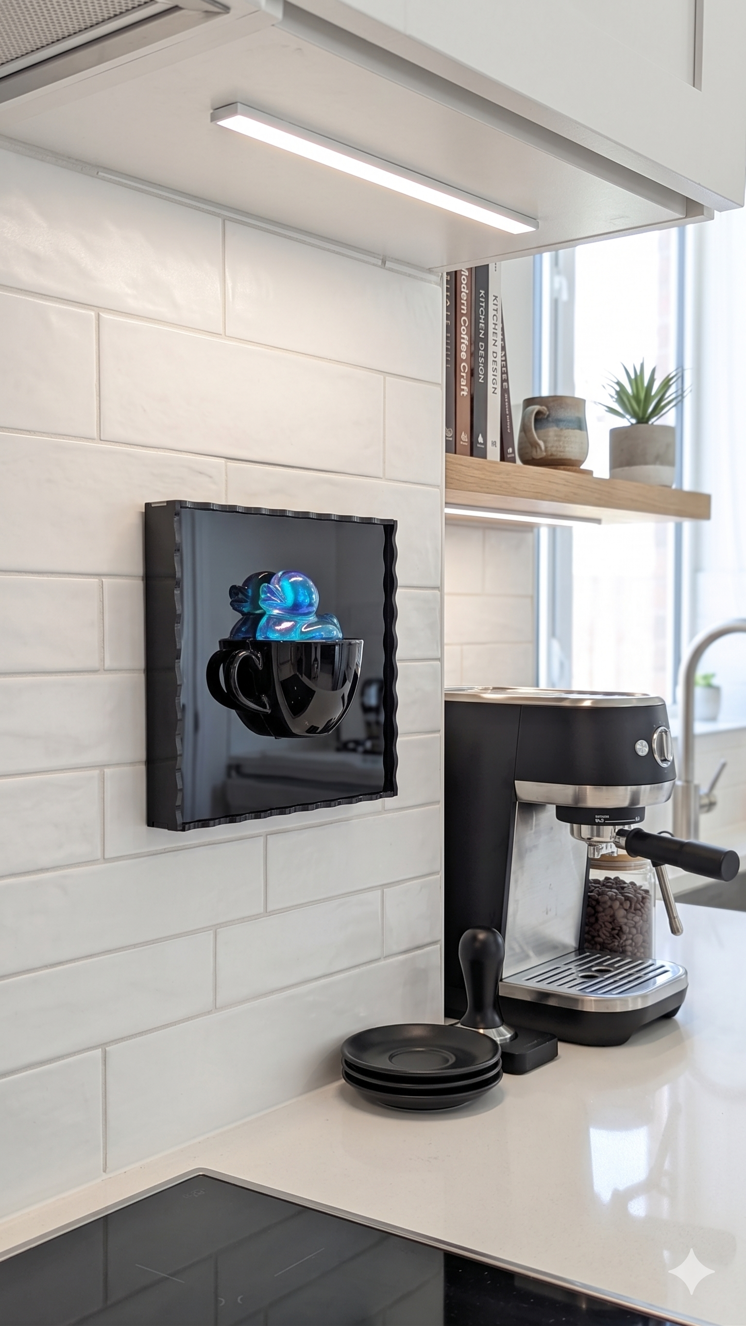 3D Duck Teacup Wall Art
