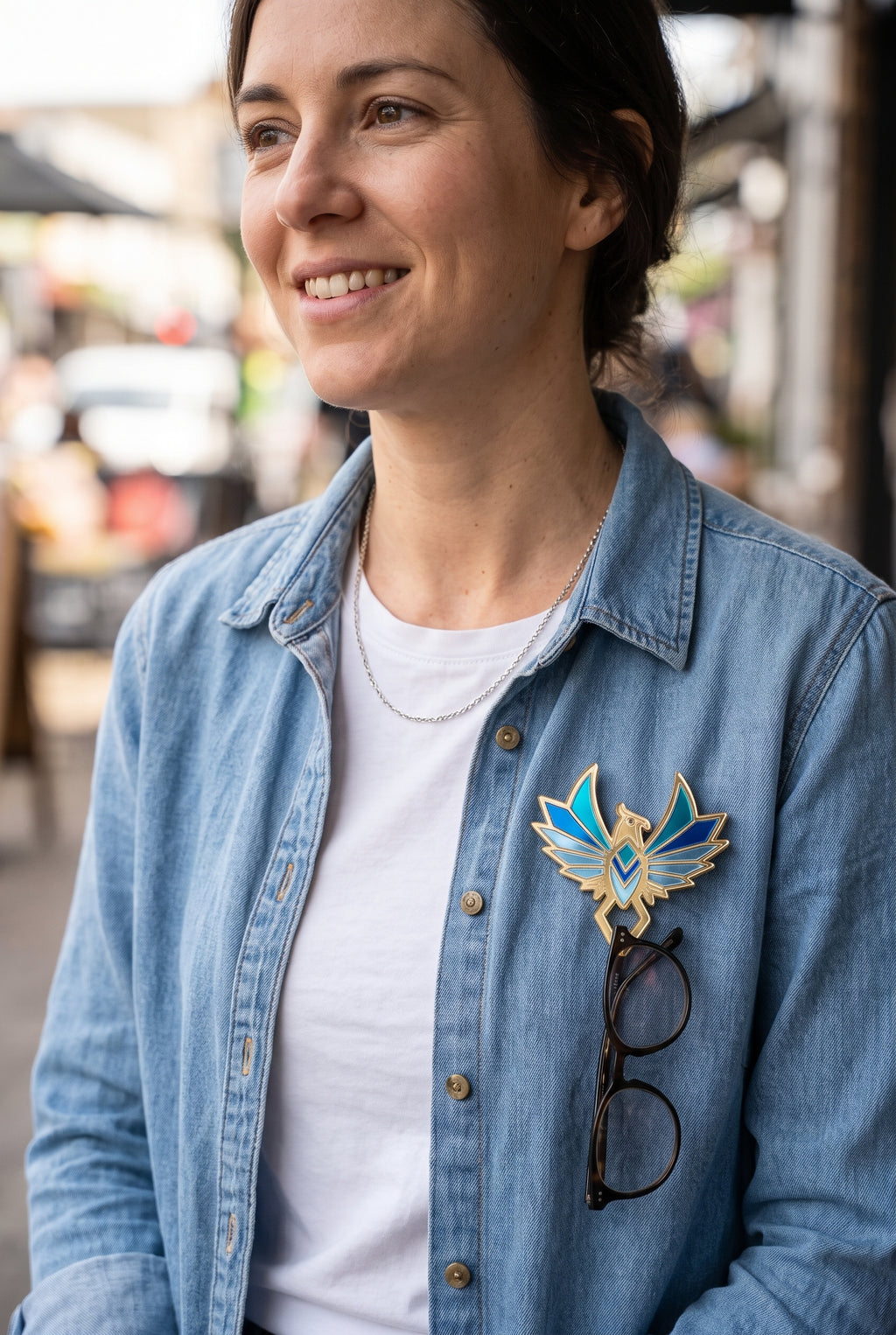 The Phoenix Eyewear Pin
