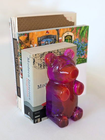 Pink Giant gummy bears for Home Interiors and book stoppers