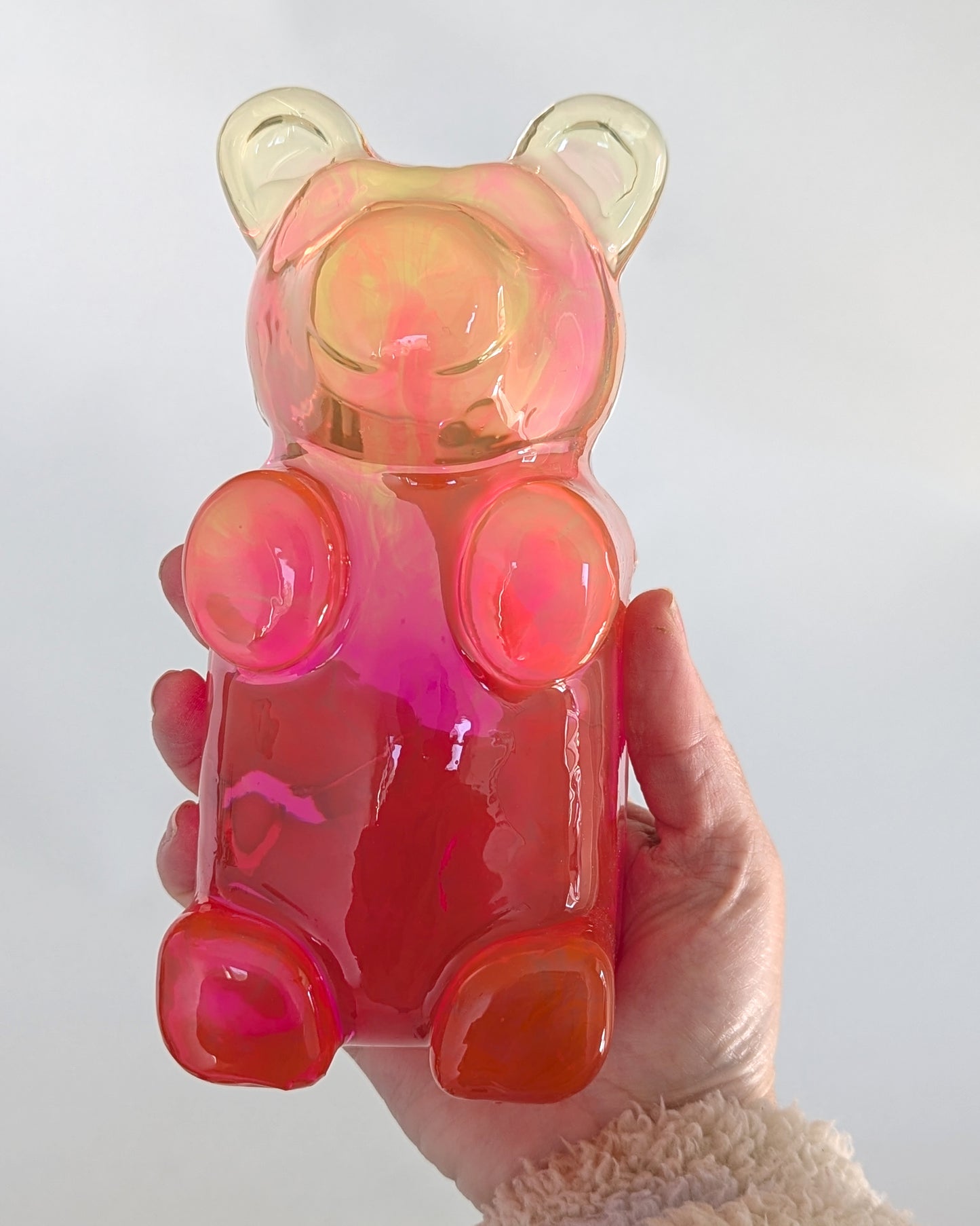 Pink Giant gummy bears for Home Interiors and book stoppers