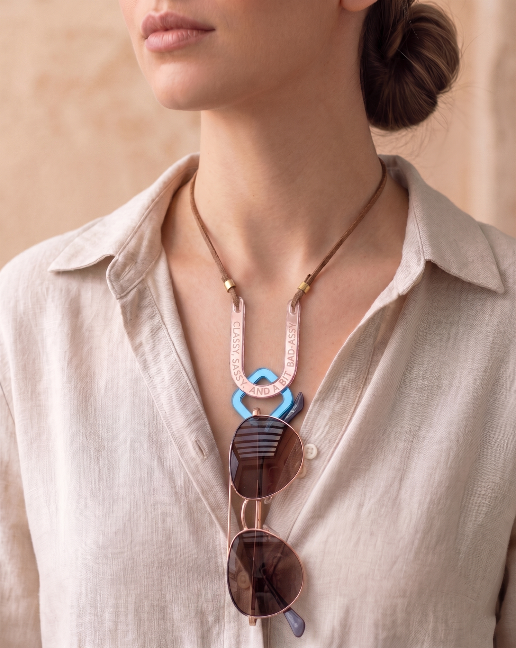 A Statement Necklace For Modern Visionaries