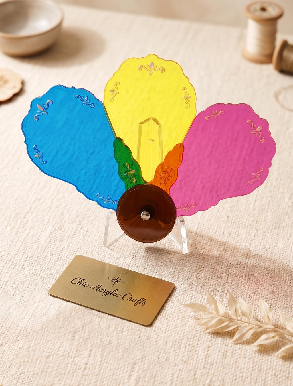 Translucent Hand Fan