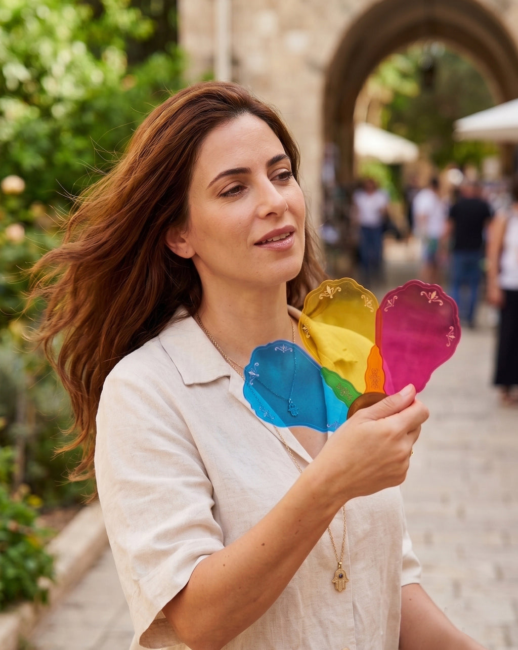 Translucent Hand Fan
