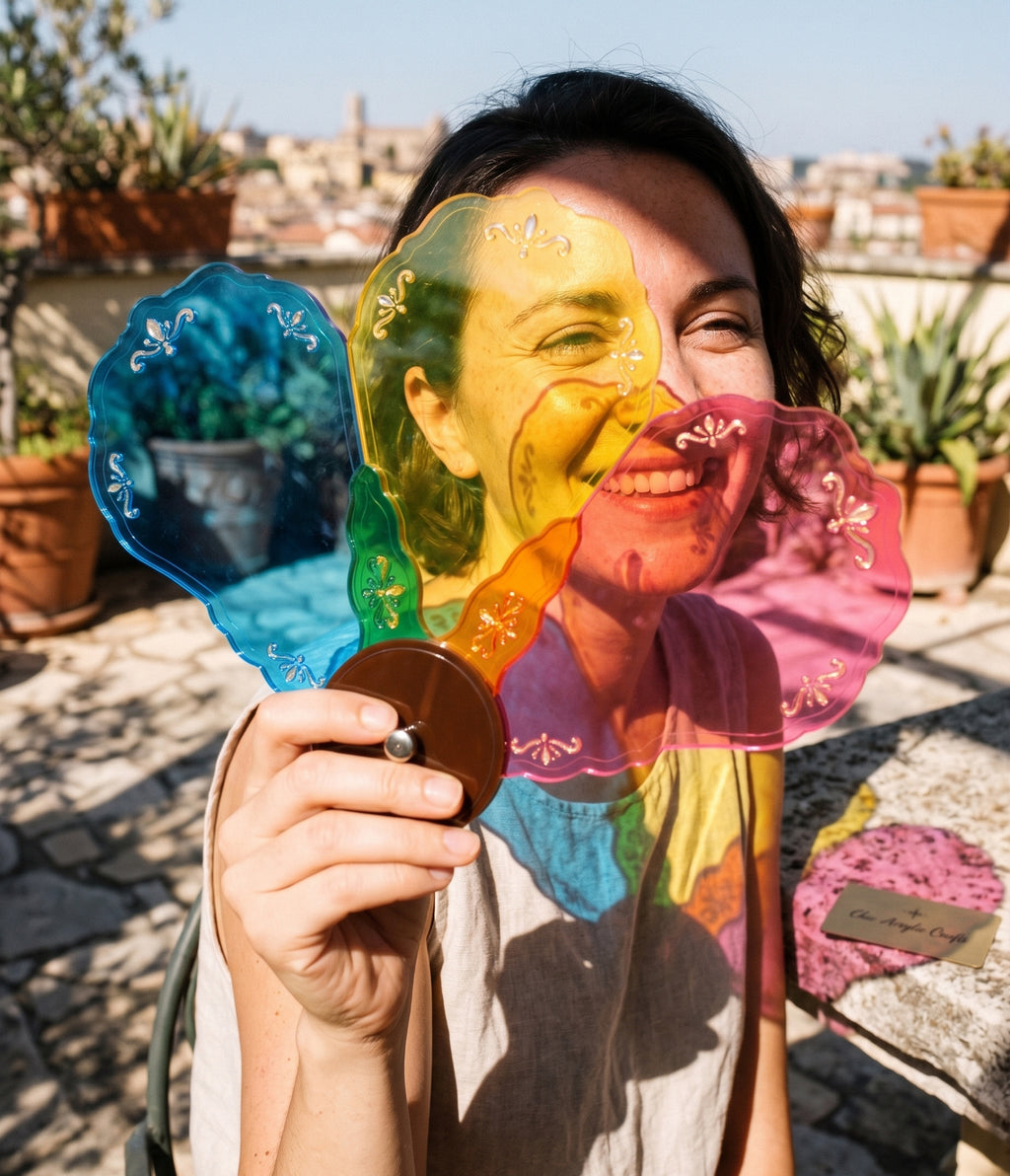 Translucent Hand Fan