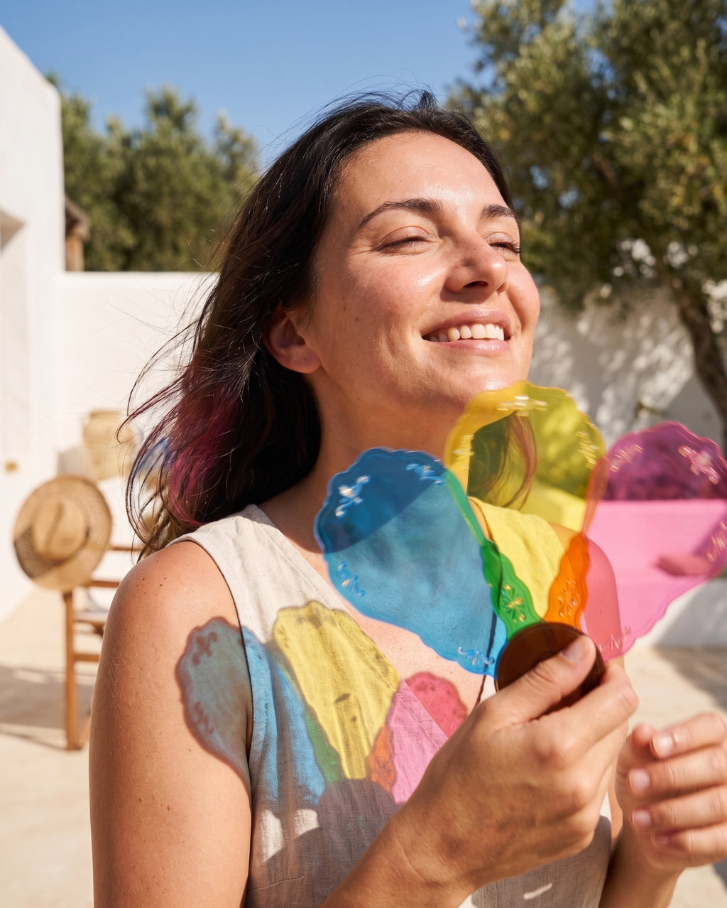 Translucent Hand Fan