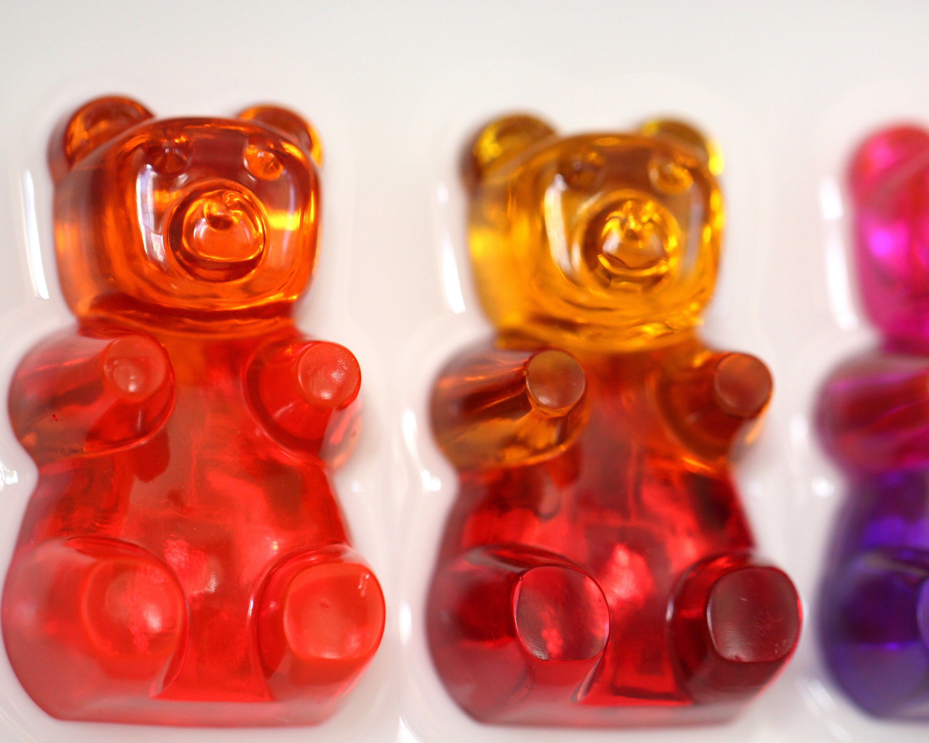 Gummy Bears Resin Wall Art: 3D Pop Art Decor