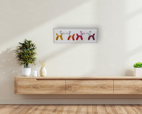 3D Resin Balloon Dog Wall Art