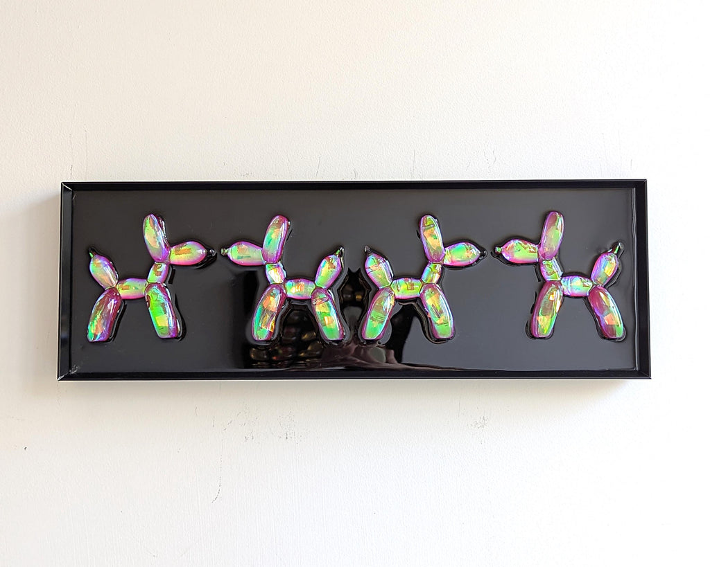Resin Balloon Dog Wall Art