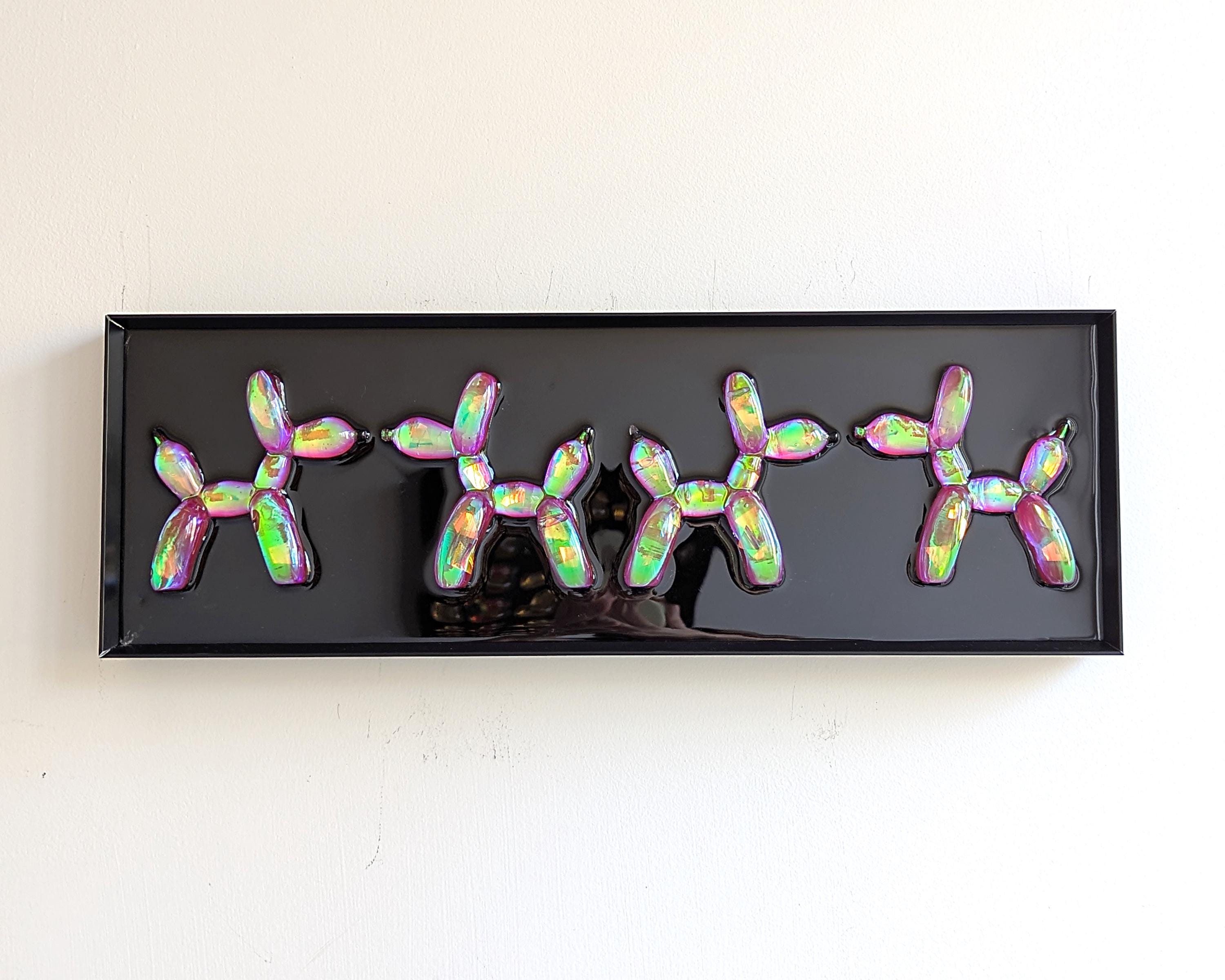 Resin Balloon Dog Wall Art