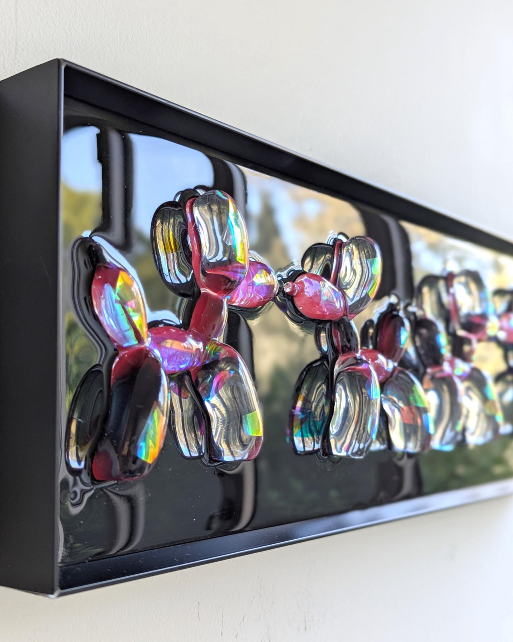 Resin Balloon Dog Wall Art