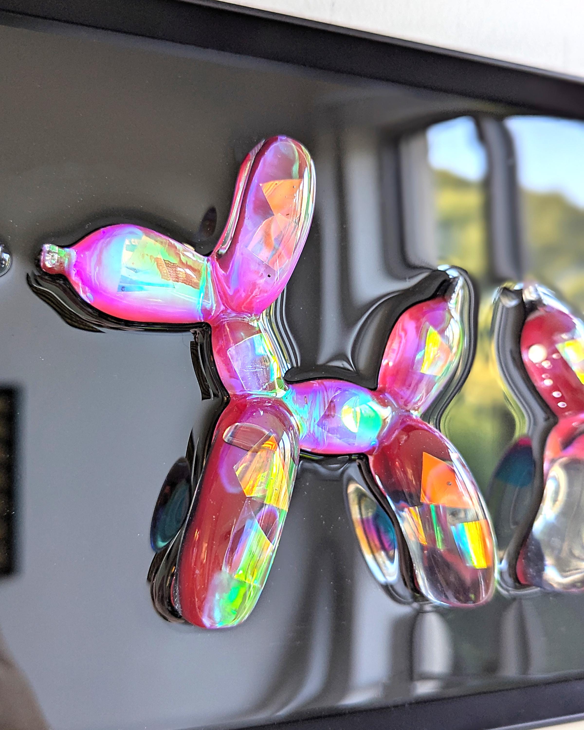 Resin Balloon Dog Wall Art