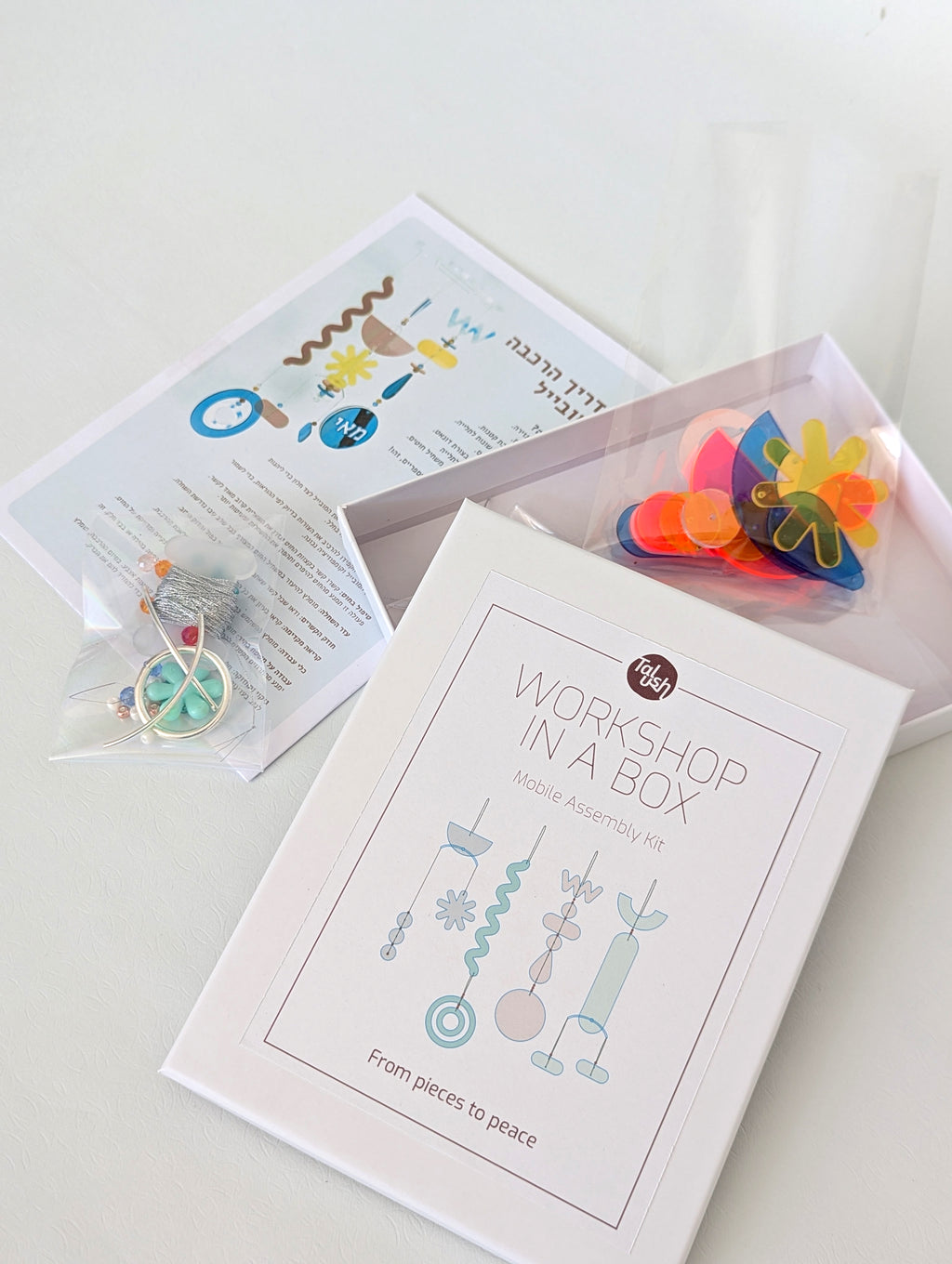 Personalized Hanging Mobile Kit for Home Decor – Colorful