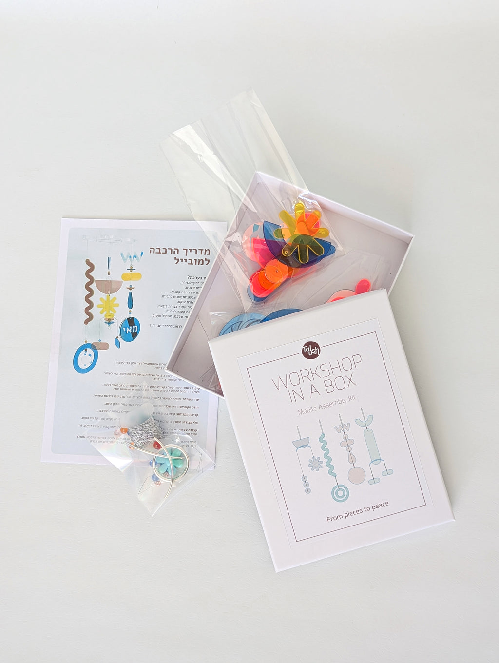 Personalized Hanging Mobile Kit for Home Decor – Colorful