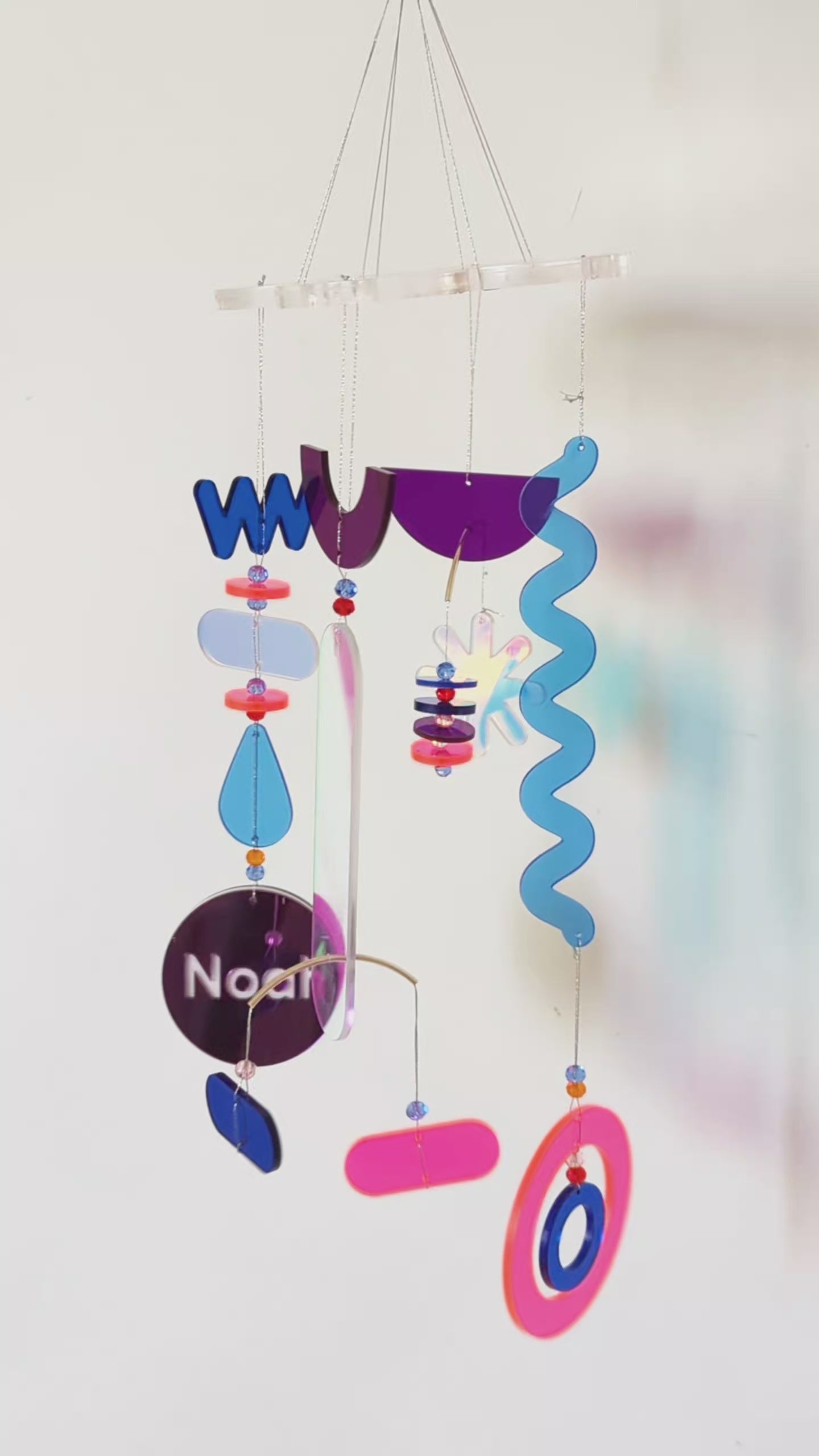 Personalized Hanging Mobile Kit for Home Decor – Galaxy