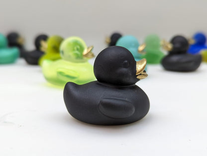 Black Duck in Black Coffee Cup Wall Decoration