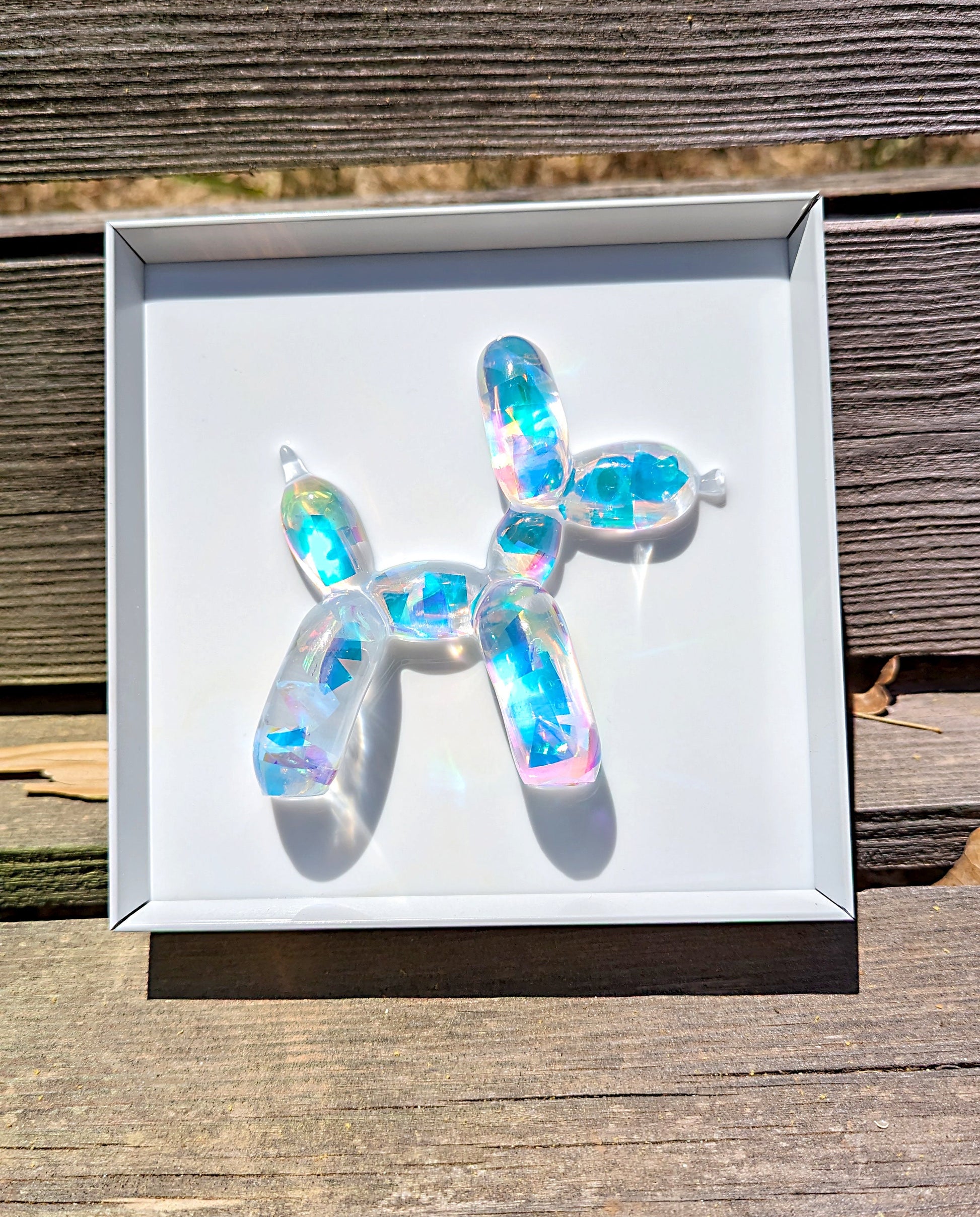 Dimond Effect Balloon Dog - Talush Art Dimond Effect Balloon Dog