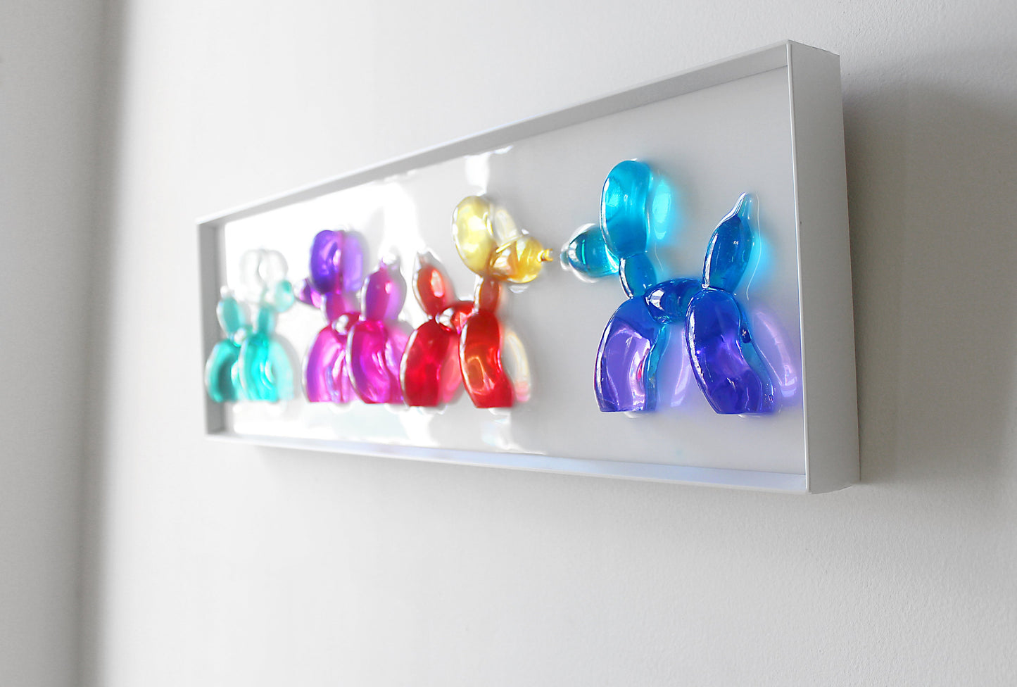 Colorful Balloon Dogs Wall Decore